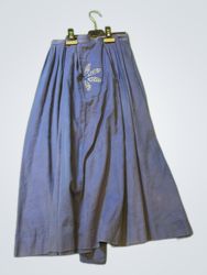Blumarine Blue Embellished Skirt