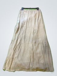 Unbranded Beige Flowy Maxi Skirt