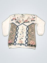 Cardigan en tricot brodé Classic Elements