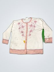 Miller's Floral Embroidered Knit Cardigan