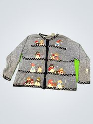 White Stag Women's Plus Size Knit Cardigan