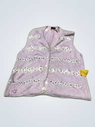 Tanjay Petite Embroidered Knit Cardigan