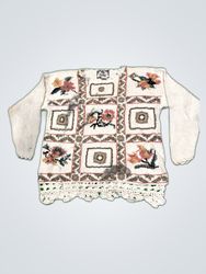 Tiara Floral Knit Sweater