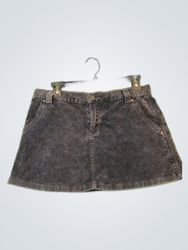 PINK Corduroy Mini Skirt