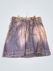 Trousson Denim Mini Skirt