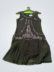 Marks & Spencer Autograph Black Beaded Party Dress