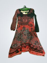 Desigual Floral Print Maxi Dress