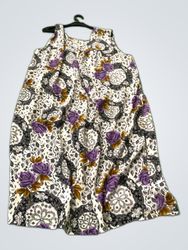 Unbranded Floral Print Sleeveless Maxi Dress