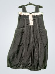 Carna Gray Bib Overalls