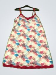 Rougegorge Printed Slip Dress