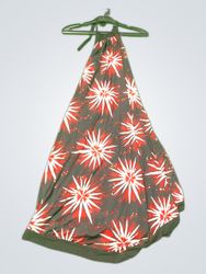 Tie-Dye Halter Neck Dress