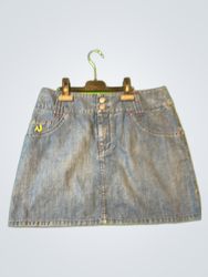 Naf Naf Denim Mini Skirt