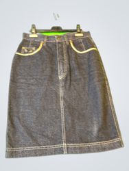Lecomte Denim Mini Skirt