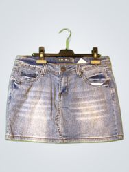 Amisu Denim Mini Skirt
