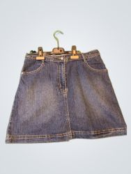 Infinity Denim Mini Skirt