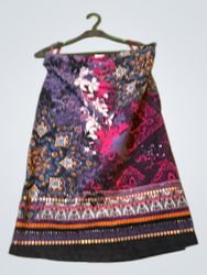 Wildfox Printed Mini Skirt