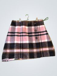 F&F Plaid Mini Skirt