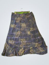 Floral Print Maxi Skirt