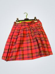Plaid Skirt