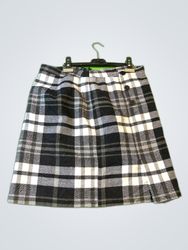 Plaid Mini Skirt