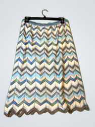 LUCIA Chevron Skirt