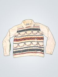 Alfred Dunner Petite Striped Knit Cardigan