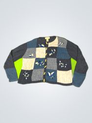 Cabin Creek Patchwork Sweater
