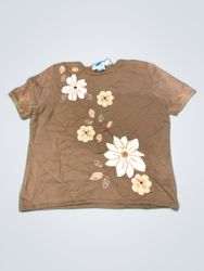 Alfred Dunner Floral Printed Blouse