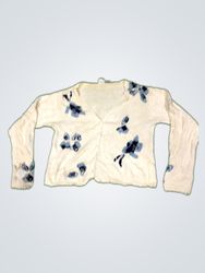 Newport News Embroidered Cardigan