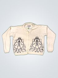 Dress Barn Embroidered Cardigan