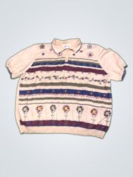 Alfred Dunner Short Sleeve Polo Shirt