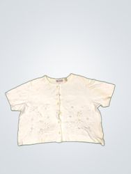 Bechamel Embroidered Cotton Blouse