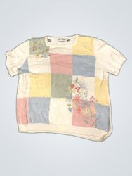 Speed Runner Patchwork Knit Sweater