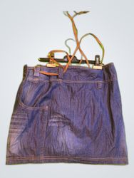 Topshop Denim Mini Skirt