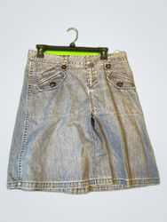 TRF Denim Mini Skirt