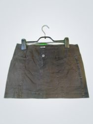 ONLY Khaki Cargo Mini Skirt