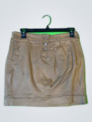Stradivarius Tan Skirt