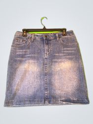 Unbranded Denim Mini Skirt