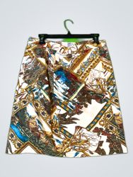 Unbranded Patterned Mini Skirt