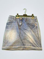 Zero Denim Mini Skirt