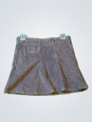 Brown Corduroy Skirt