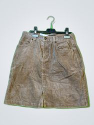 Mouth Valley Corduroy Mini Skirt