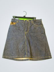 Ozone Community Denim Mini Skirt
