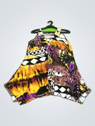 Magna Printed Sleeveless Blouse