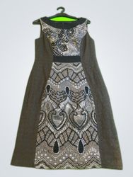 Peruna Sleeveless Lace Midi Dress