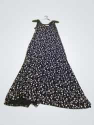 Blue Floral Maxi Dress