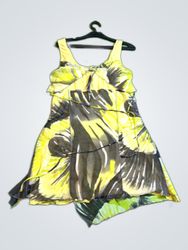 Yellow Floral Dress