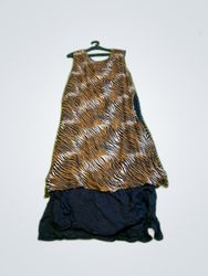 Free People Animal Print Maxi Dress