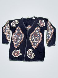 Jaeger Knit Cardigan Sweater