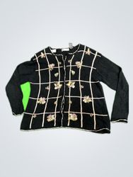 Carolyn Taylor Embroidered Sweater